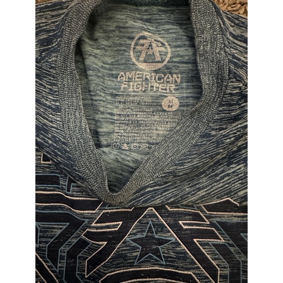 american fighter shirt Boys Medium - Picture 2 of 3